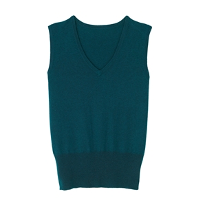 Peacock Green Jessica Tank Top Cashmere