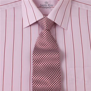 Pink Cotton Stripe Shirt