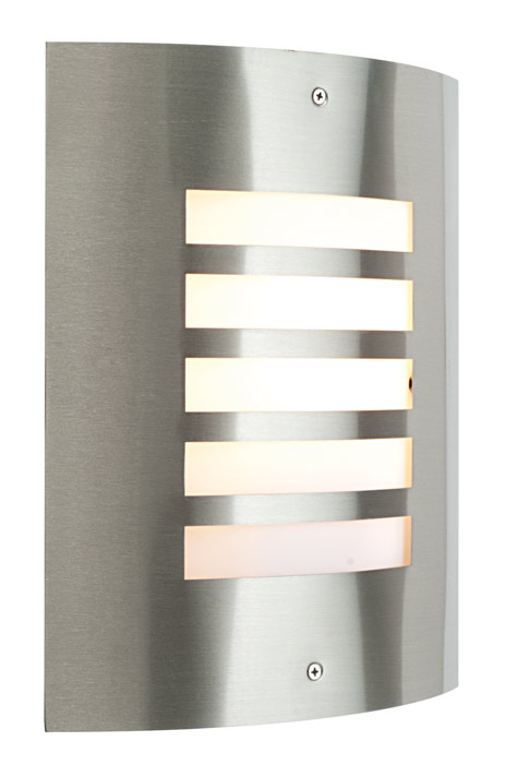 Saxby Bianco IP44 60W Incandescent Exterior Wall Light
