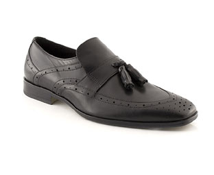 Saxone Leather Slip On Formal Shoe