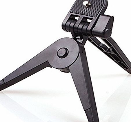 SaySure - Table Mini Portable Plastic Foldable Folding Tripod Stand Camera