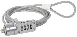 Laptop Combination Lock/Cable Set