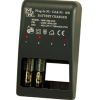 SB Plug-in charger for 1 - 4 AA batteries
