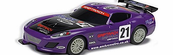 Scalextric 1:32 Scale GT Lightning Slot Car (Purple)