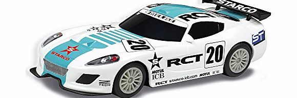 Scalextric 1:32 Scale GT Lightning Slot Car (White)