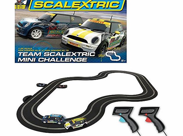 Scalextric 1:32 Scale Mini Challenge Race Set