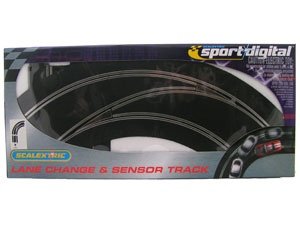 Scalextric C7010 - Sport Digital Lane Change & Sensor Track Pack (In to Out Right Hand)