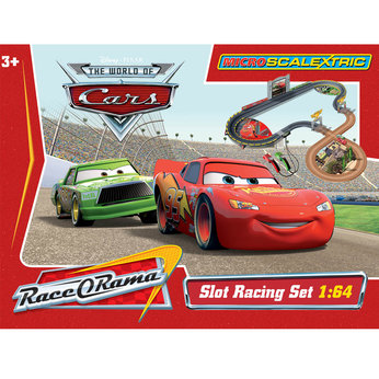 Micro Scalextric Cars The Movie