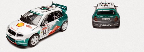 Scalextric Skoda Fabia WRC Works 2003 No 14