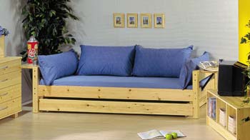 Scandinavian House Ltd Thuka Maxi 2 - Single Sofa Bed with Guest Bed /