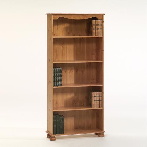 Scandinavian Pine Aarhus Bookcase with 4 Shelves 102.346.34