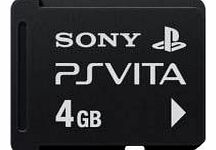 PS Vita 4Gb Memory Card on PS Vita