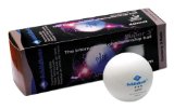 3 Star Super 40 mm table tennis balls - white - box of 3