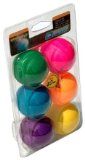 Colour Pop table tennis balls - pack of 6