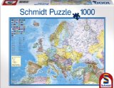 Jigsaw Puzzle by Schmidt - Map of Europe - 1000 Pieces