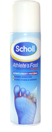 Scholl Athletes Foot Tolnaftate Spray 150ml