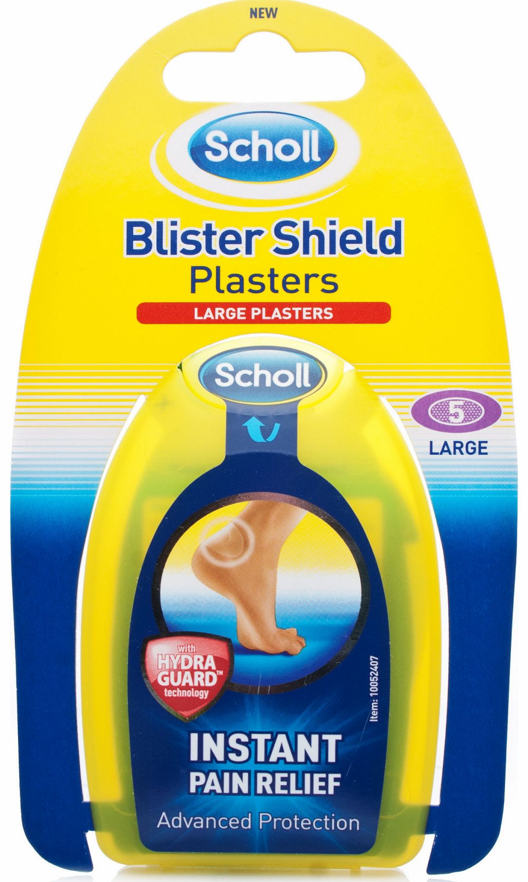 Scholl Blister Shield Clear Gel Plasters