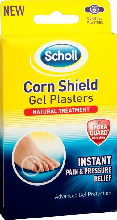 Scholl, 2102[^]0138447 Corn Shield Gel Plasters