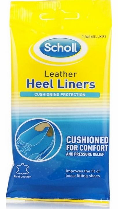 Scholl Heel Leather Liners