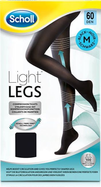 Scholl, 2102[^]0139247 Light Legs 60 Denier Medium New