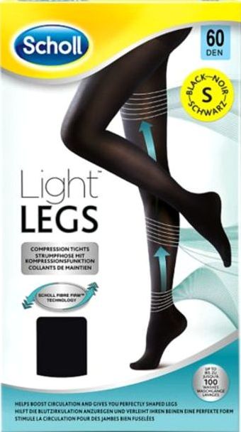 Scholl, 2102[^]0139246 Light Legs 60 Denier Small New