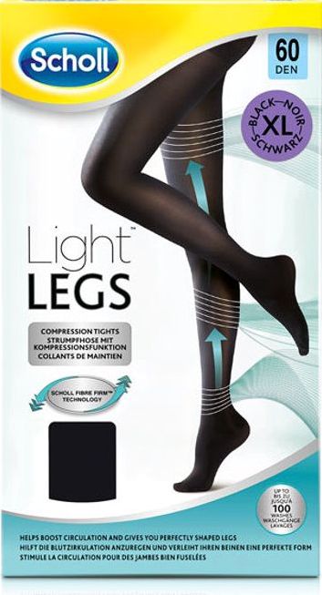 Scholl, 2102[^]0139249 Light Legs 60 Denier X- Large New