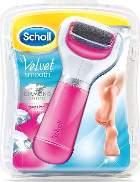 Scholl, 2102[^]0139103 Velvet Smooth Diamond Pedi Pink