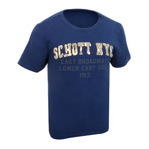 Campus short sleeved T-shirt blue