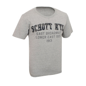 Campus short sleeved T-shirt grey