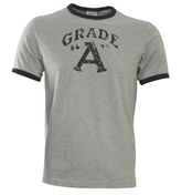 Grey Grade A Logo T-Shirt