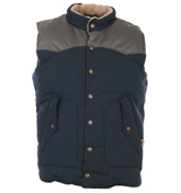 Mounty Navy Down Gilet