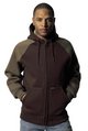 SCHOTT zip-fastening hooded jacket