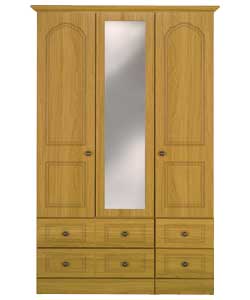 Schreiber Stratford RA 3 Door Mirrored Wardrobe
