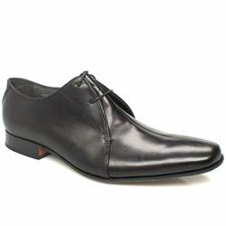Schuh Male Best 2Eye C-Seam Leather Upper Laceup in Black, Tan