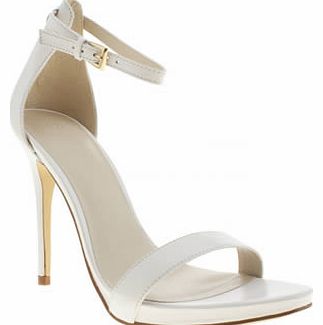 Schuh womens schuh white hot date high heels