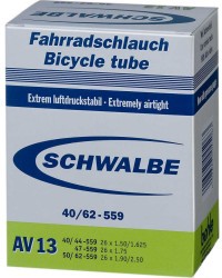 26x1.5-2.5 AV(Auto/Schrader) Tube AV13