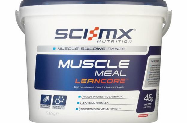 Sci-MX Muscle Meal Leancore 5.17kg - Strawberry