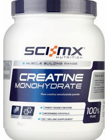 Sci-MX Nutrition  Creatine Monohydrate 1 kg - Pure creatine monohydrate powder