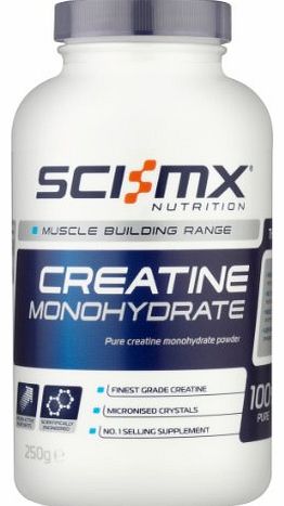 Sci-MX Nutrition  Creatine Monohydrate 250 g - Pure creatine monohydrate powder