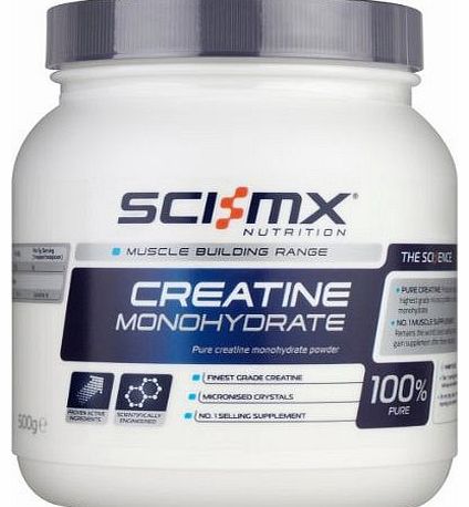 Sci-MX Nutrition  Creatine Monohydrate 500 g - Pure creatine monohydrate powder