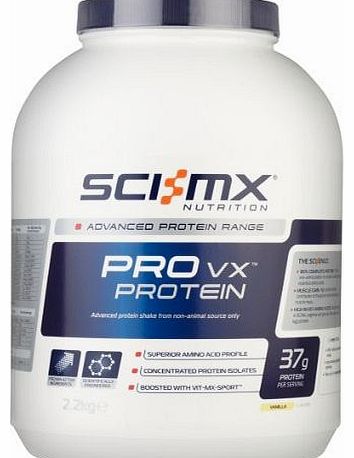 Sci-MX Nutrition  Pro-VX Protein 2.2 kg Vanilla - Advanced protein shake from non-animal source only