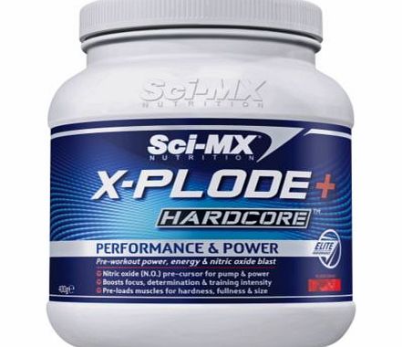 Sci-MX X-Plode  400g Hardcore Shake - Blackcurrant