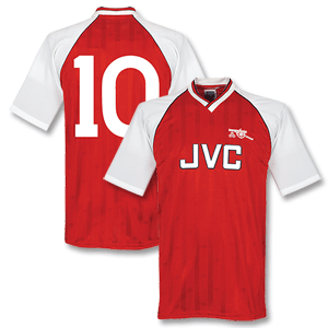 Scoredraw 1988 Arsenal Home Retro Shirt   No. 10 (Bould)