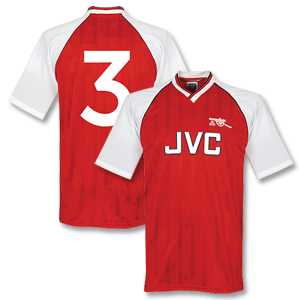 Scoredraw 1988 Arsenal Home Retro Shirt   No. 3 (Winterburn)