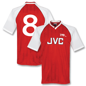 1988 Arsenal Home Retro Shirt + No. 8 (Richardson)