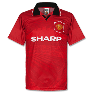 Scoredraw 1996 Man Utd Home Retro Shirt