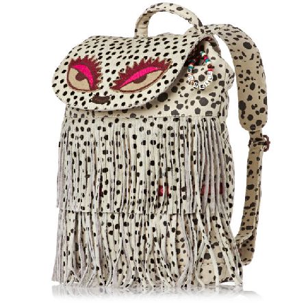 Scotch R`Belle Girls Scotch RBelle Pony Hair Fringed Backpack