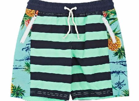 Scotch Shrunk Boys Scotch Shrunk Colour Block Pineapple