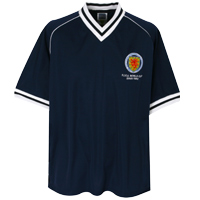 scotland 1982 World Cup Retro Shirt.