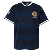scotland 1986 World Cup Retro Shirt.